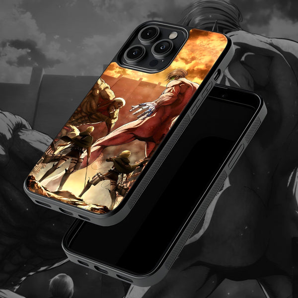 Titan Showdown - Attack on Titan Phone Case