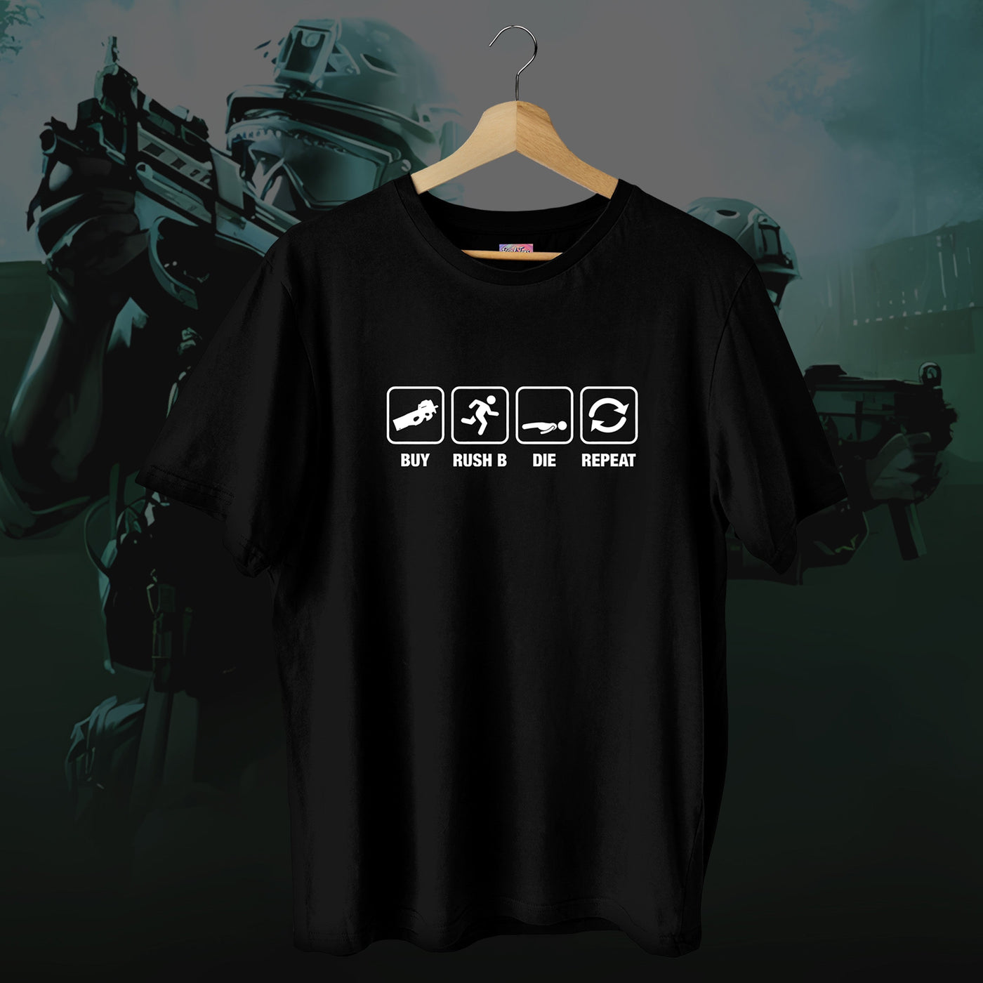 CSGO Rush B Oversized Tee