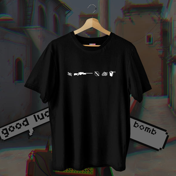 Perfect Headshot Icon Set Oversized Fit - CSGO Oversized Tee