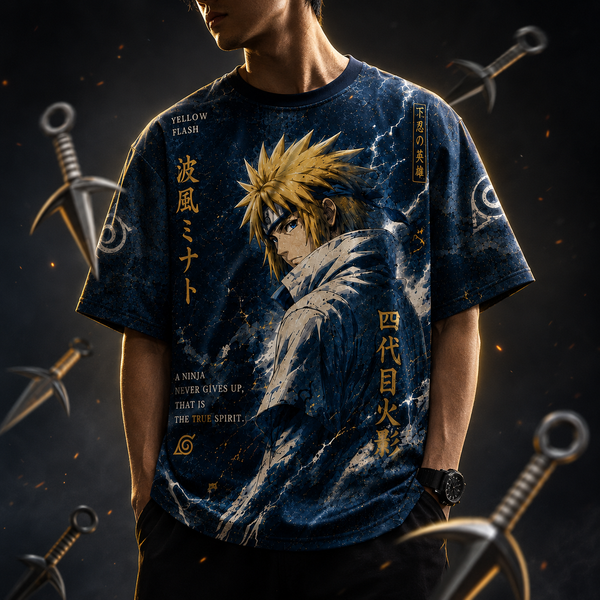 Minato Yellow Flash - Naruto Oversized Jersey