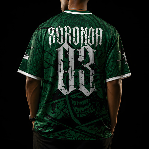 Zoro King of Hell - One Piece Oversized Jersey