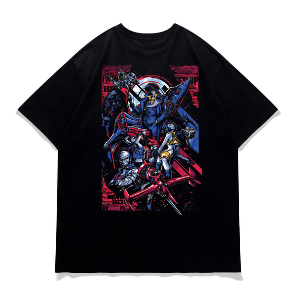 Cowboy Bebop Kanji Logo Classic - Cowboy Bebop Oversized Tee