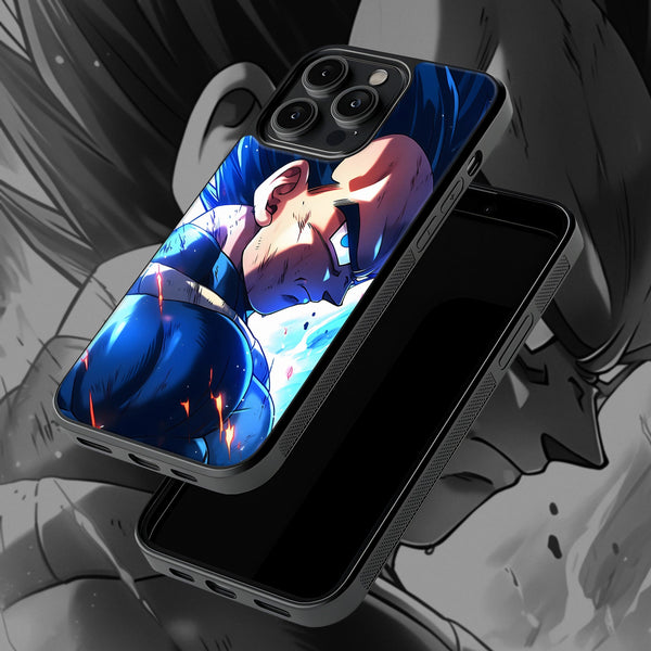 Vegeta Super Saiyan Blue Portrait - Dragon Ball Z Phone Case