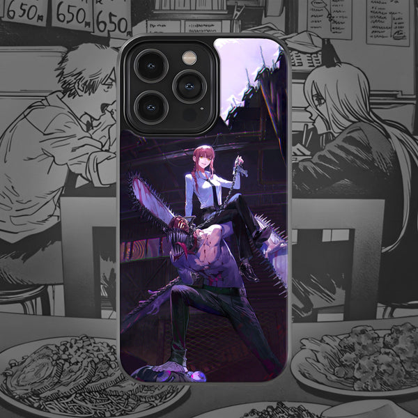 Denji and Makima - Chainsaw Man Phone Case