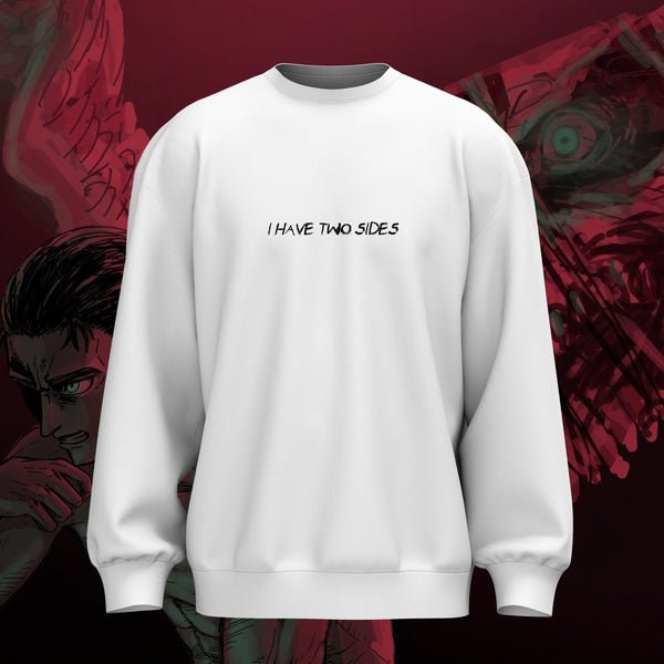 Eren Two Sides - Attack on Titan Oversized Sweatshirt