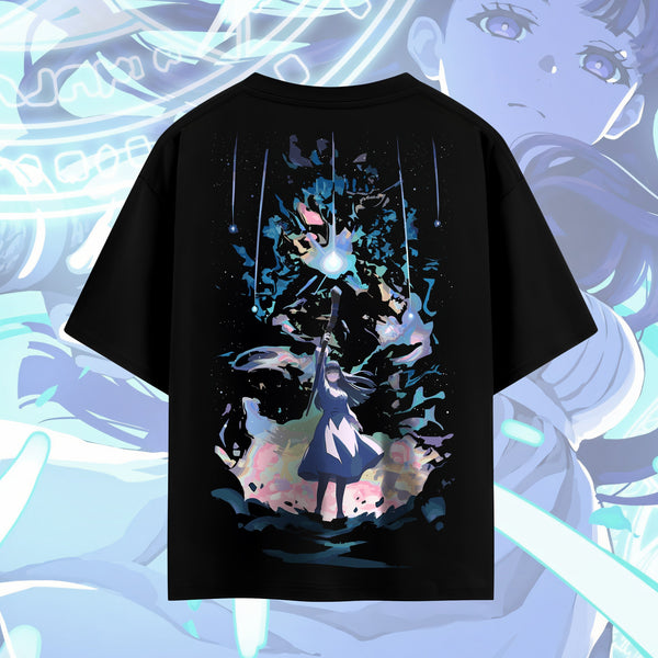 Fern: Celestial Descent - Frieren Oversized Tee
