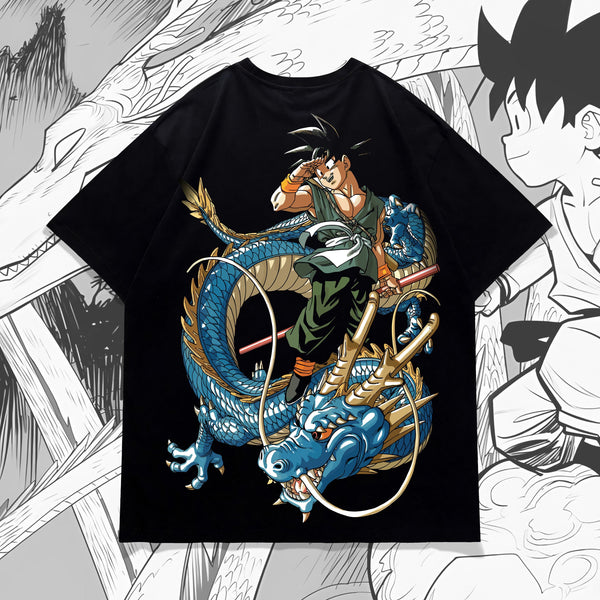 Goku Dragon's Call - Dragon Ball Z Oversized Tee