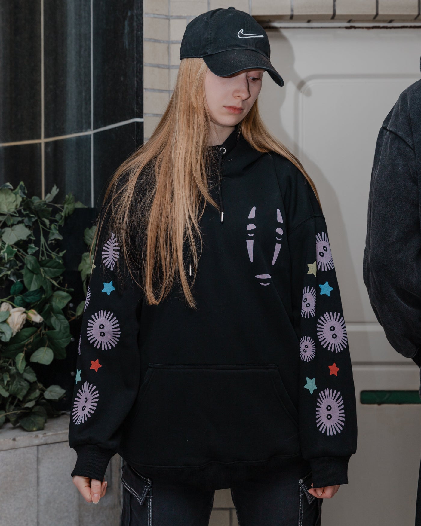 Black hoodie with Yubaba, Haku and Chihiro Spirited Away Spirited Away graphic – photo 3