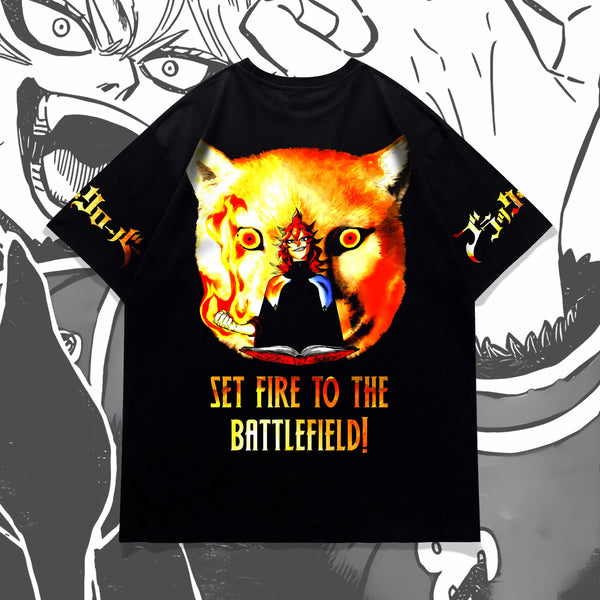 Mereoleona Child of the Lioness - Black Clover Oversized Tee