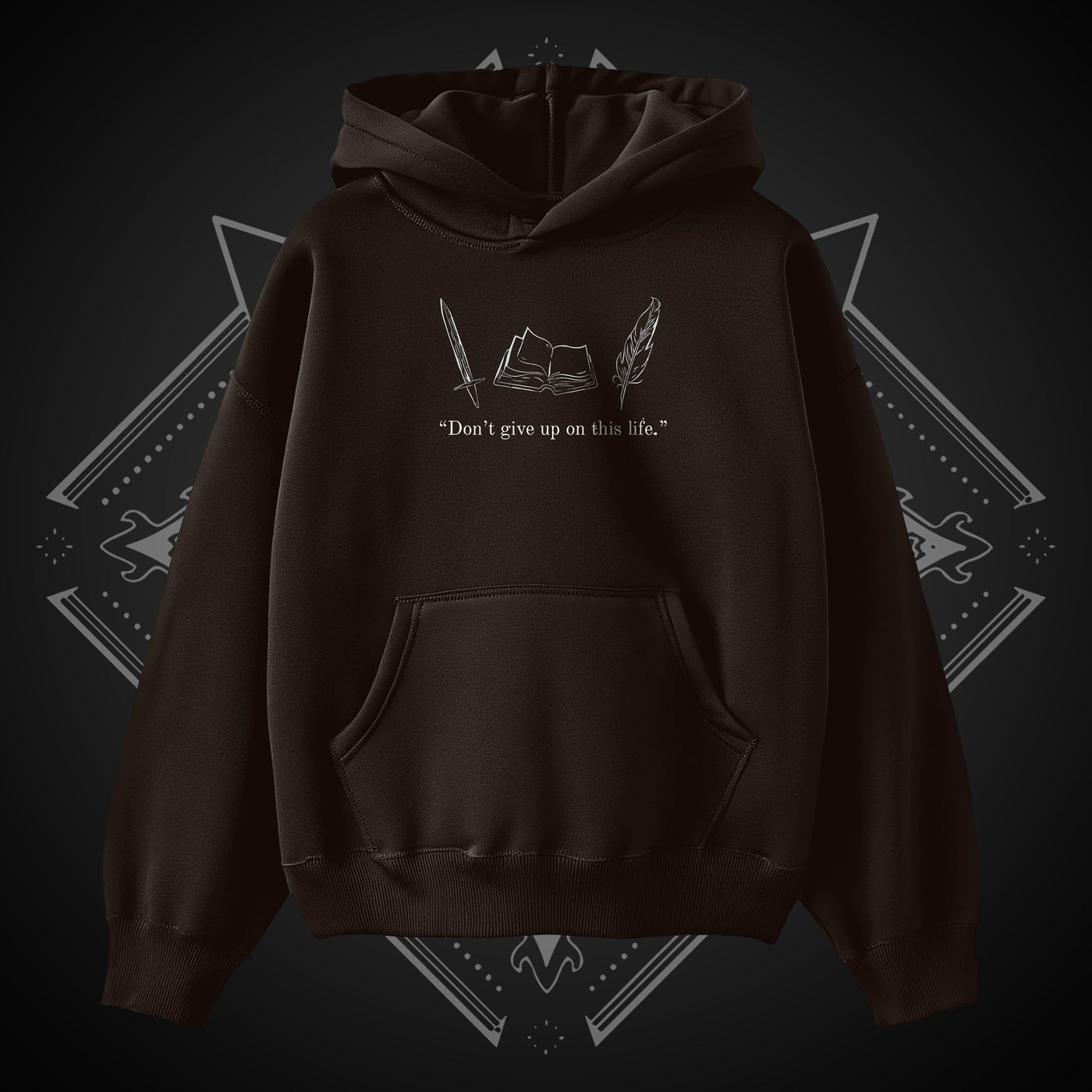 Reader. Writer. Protagonist. Hoodie