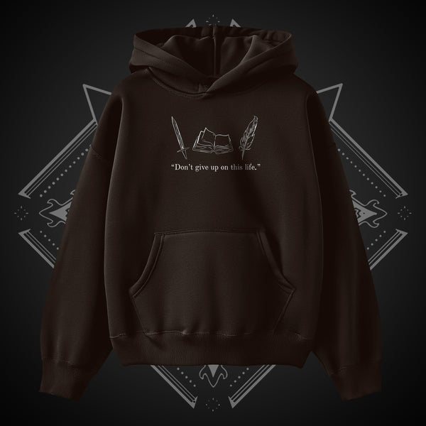 Reader Writer Protagonist Oversized Hoodie