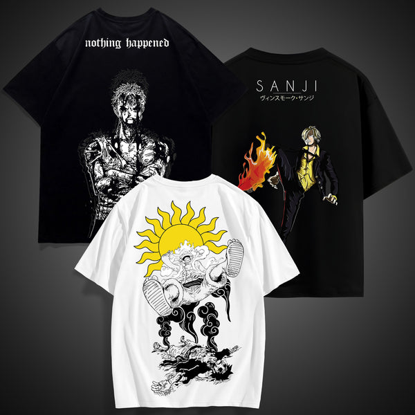 Monster Trio Combo - One Piece Oversized Tee