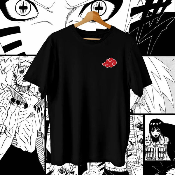 Akatsuki Cloud Emblem - Naruto Oversized Tee