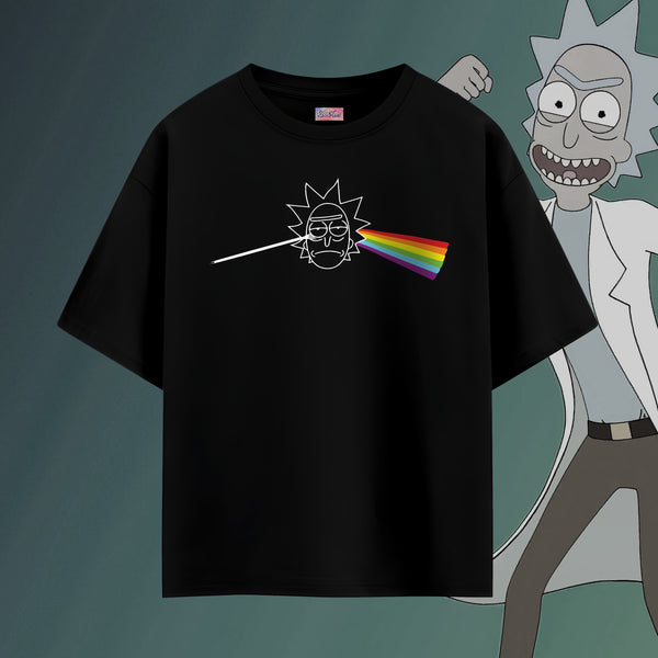 Rick Dark Side of the Multiverse - Rick and Morty Oversized Tee