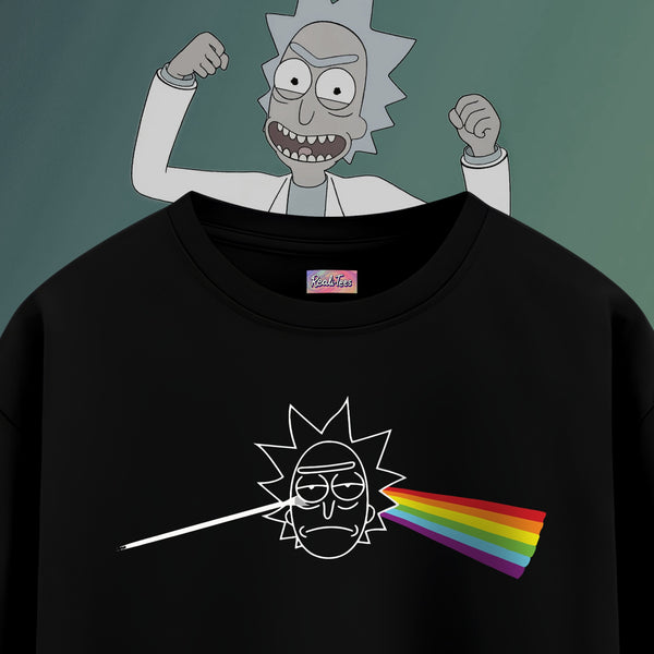 Rick Dark Side of the Multiverse - Rick and Morty Oversized Tee