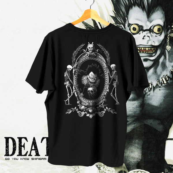 Ryuk Radiant Skull Emblem Solo - Death Note Oversized Tee