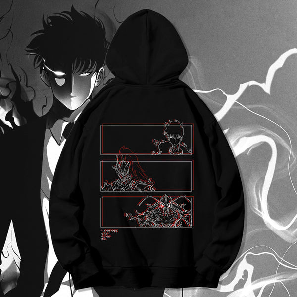 Shadow Monarch - Solo Leveling Oversized Hoodie