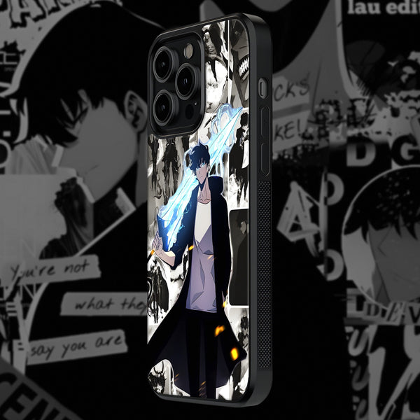 Sung Jin-Woo Dagger Battle Stance - Solo Leveling Phone Case