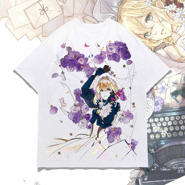 Bloom - Violet Evergarden Oversized Tee