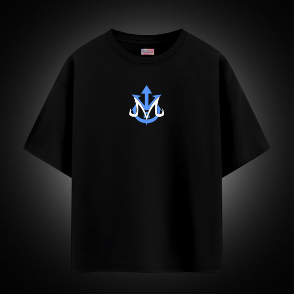 Vegeta Prince of Pride Silhouette - Dragon Ball Z Oversized Tee