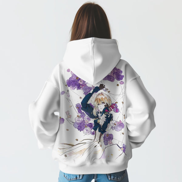 Bloom - Violet Evergarden Oversized Hoodie