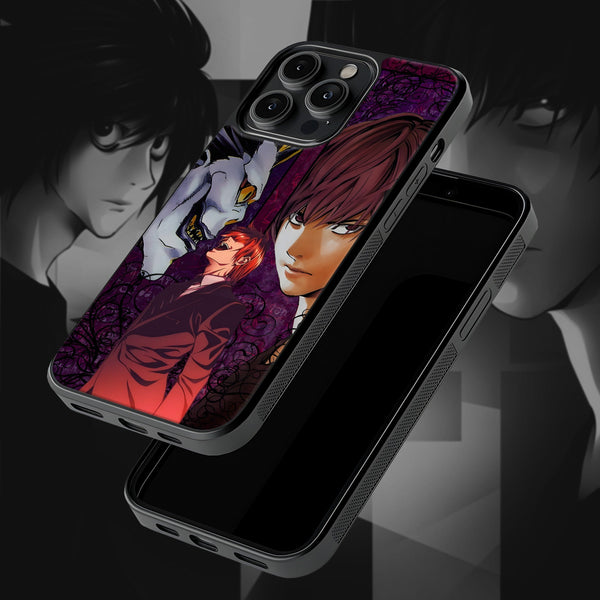 Light and Ryuk Collage - Death Note Phone Case