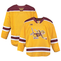 Minnesota Golden Gophers CCM Third Replica Hockey Jersey – Gold