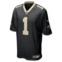 New Orleans Saints Ga’Quincy McKinstry Black jersey – view 4