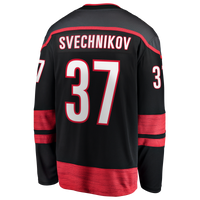 Carolina Hurricanes Andrei Svechnikov Fanatics Black 2026 Stanley Cup Final Home Breakaway Jersey