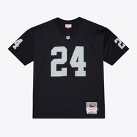 Oakland Raiders Marshawn Lynch Mitchell & Ness Black Legacy Replica Jersey