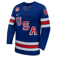 Jack Hughes Nike Royal US Hockey 2026 Home Replica Jersey