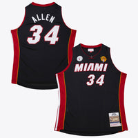 Miami Heat Mitchell & Ness Ray Allen 2012 Road Finals Authentic Jersey - Black