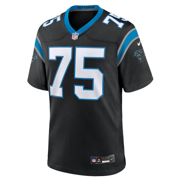 Carolina Panthers Sam Hecht Nike Black Team Game Jersey