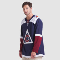 Colorado Avalanche Fanatics Navy Alternate Premium Jersey