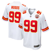 Kansas City Chiefs Peter Woods White jersey – view 1