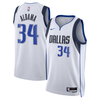 Dallas Mavericks Nike Association Edition Swingman Jersey - White - Santi Aldama -