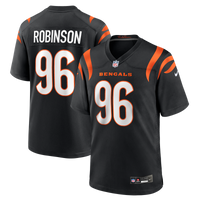 Cincinnati Bengals Landon Robinson Nike Black Team Game Jersey