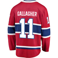 Montreal Canadiens Brendan Gallagher Fanatics Red Breakaway Player Jersey