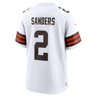 Cleveland Browns Shedeur Sanders Nike White Game Jersey
