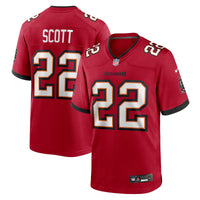 Tampa Bay Buccaneers Keionte Scott Red jersey – view 1
