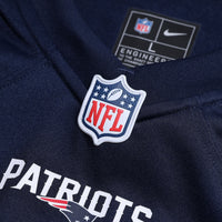 New England Patriots Number 1 Groom Nike Navy Game Jersey