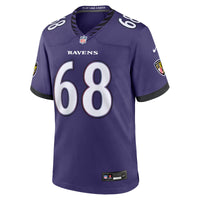 Baltimore Ravens AJ Arcuri Purple jersey – view 2