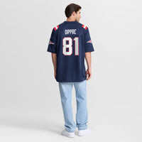 New England Patriots CJ Dippre Nike Navy Team Game Jersey