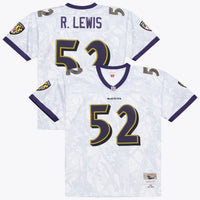 Baltimore Ravens Ray Lewis White jersey – view 1