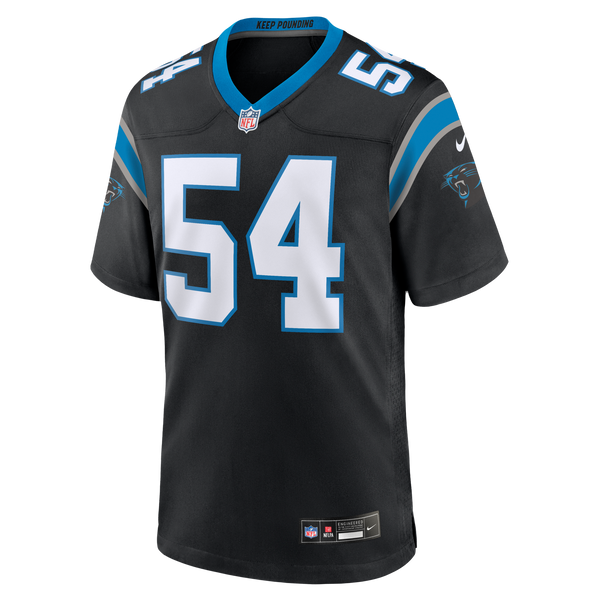 Carolina Panthers Bam Martin Scott Nike Black Team Game Jersey