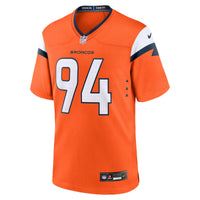 Denver Broncos DeMarcus Ware Nike Orange Team Retired Game Jersey