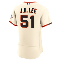 San Francisco Giants Jung Hoo Lee Nike Cream Home Authentic Jersey