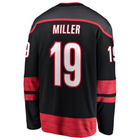 Carolina Hurricanes K'Andre Miller Fanatics Black Home Breakaway Jersey