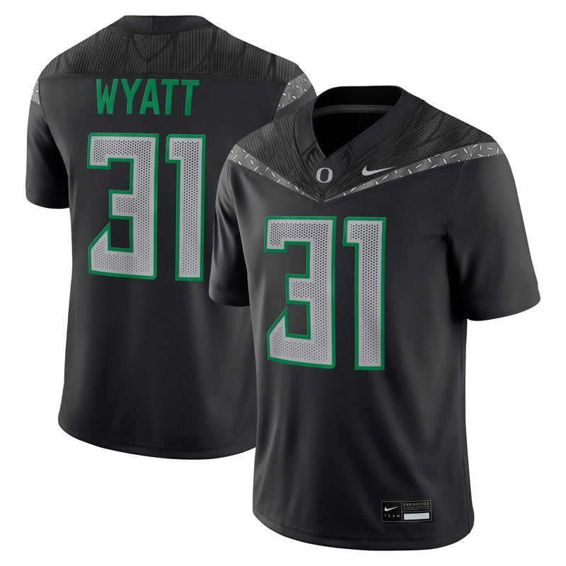 Nasir Wyatt Oregon Ducks Nike Home Game Jersey - Black