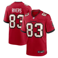 Tampa Bay Buccaneers Eric Rivers Red jersey – view 1